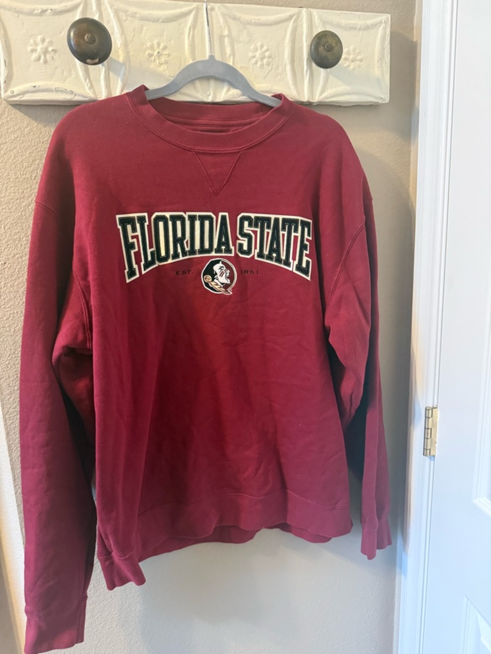 Gear For Sports BigCotton Red Crewneck T-Shirt